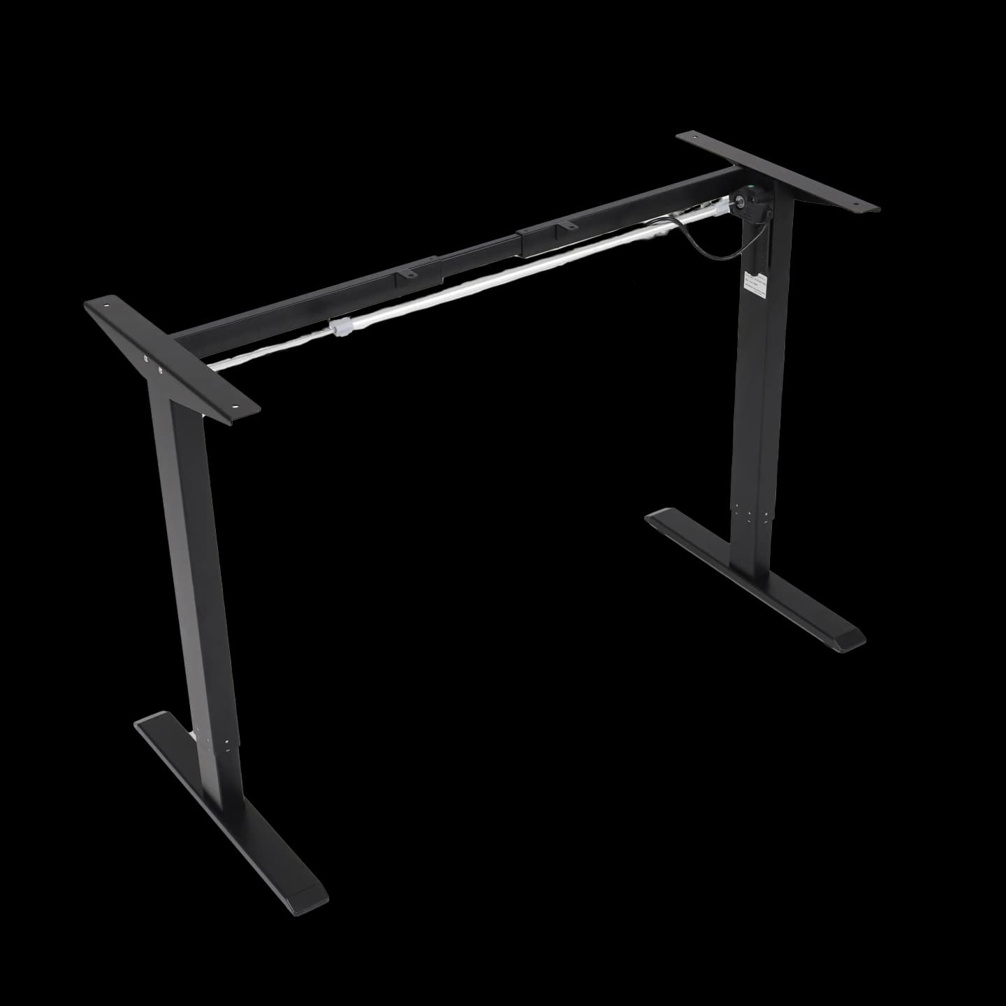 מנגנון חשמלי לשולחן בצבע שחור חד מנועי