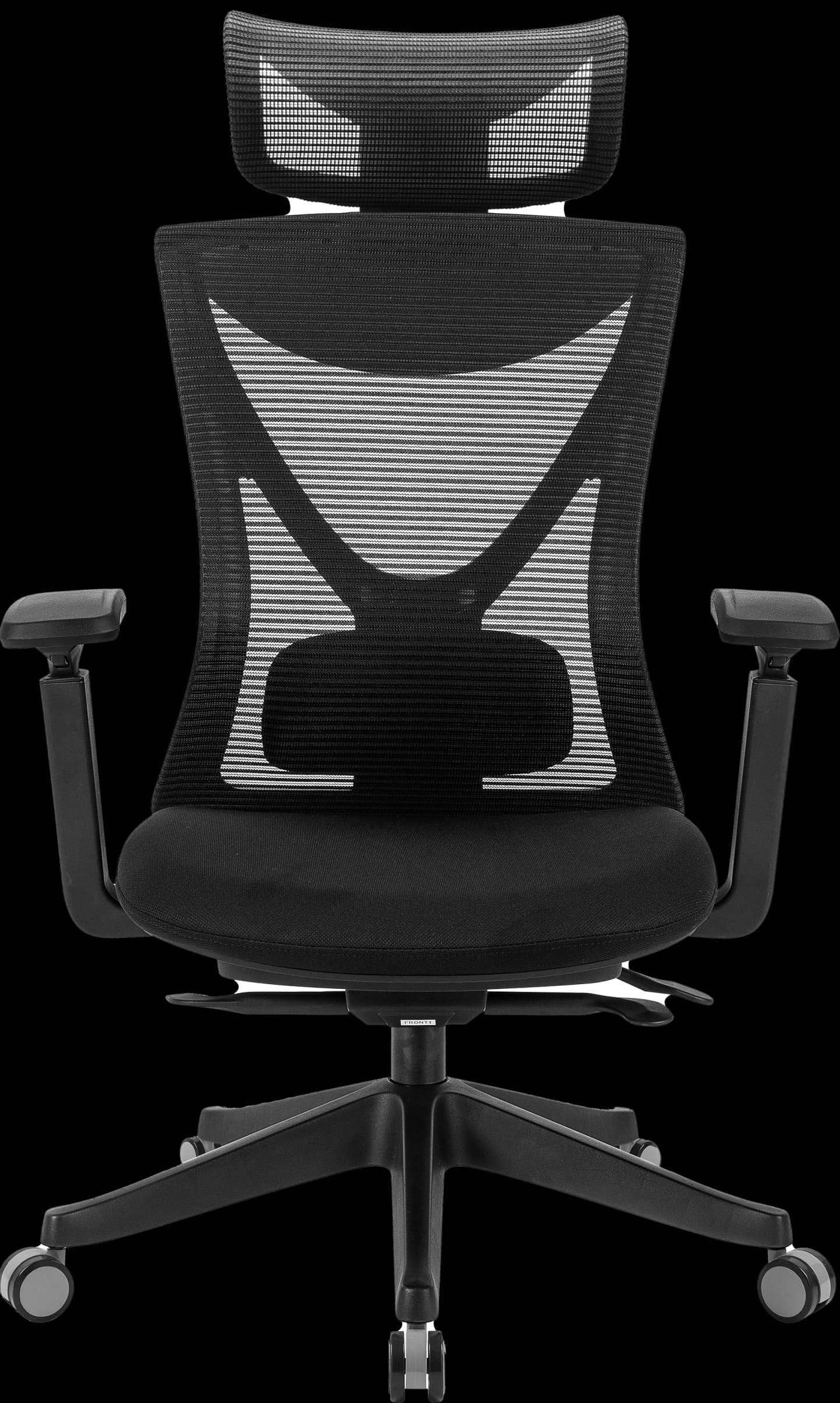 כסא מחשב ארגונומי Scorpius Pro שחור עם גב רשת