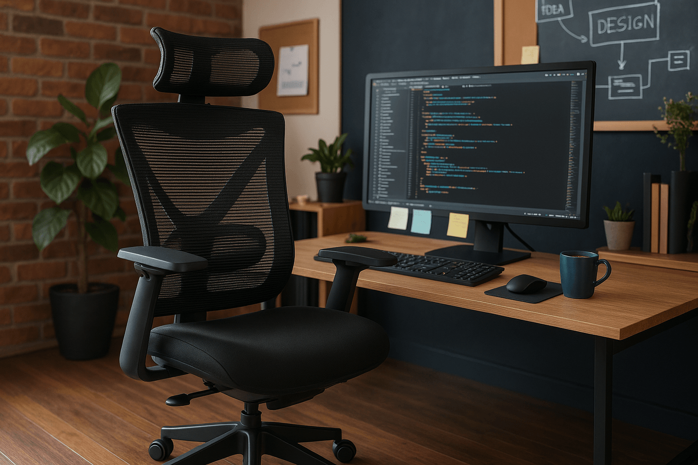 كرسي أرغونومي في المكتب