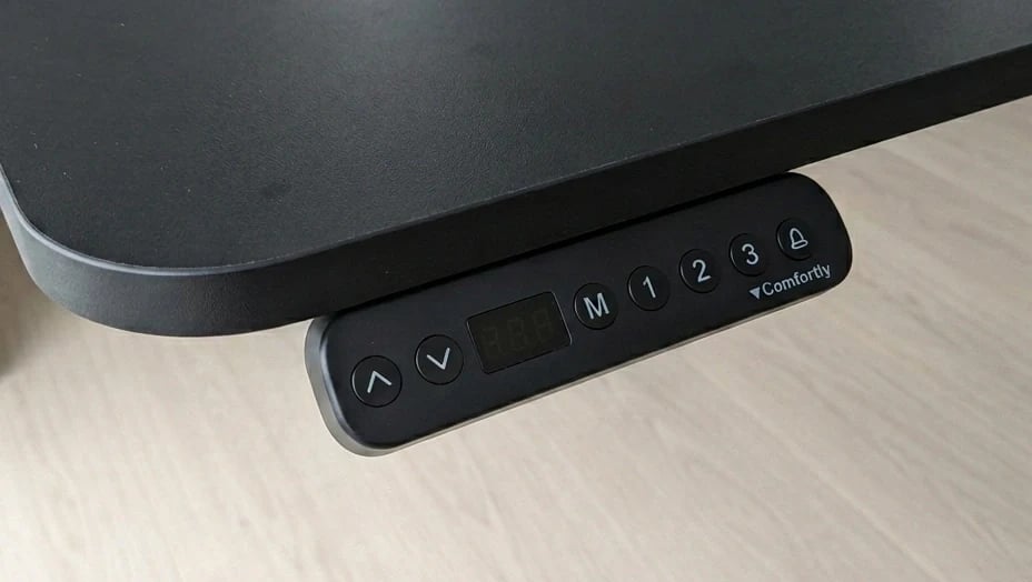 Electric desk control unit